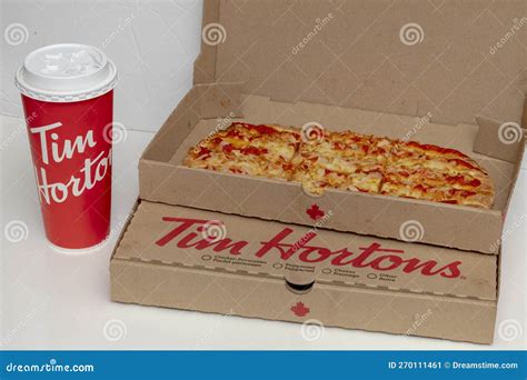 does tim hortons have pizza